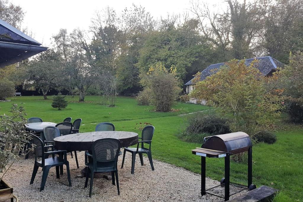 Domaine Du Bois L'Abbe Villa Épaignes Екстериор снимка