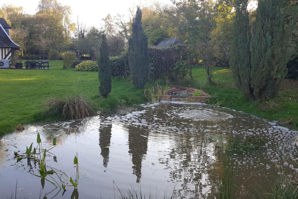 Domaine Du Bois L'Abbe Villa Épaignes Екстериор снимка